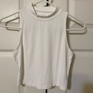 COPY - 😍(4/$10) SHEIN White Mock Neck Crop Top Women